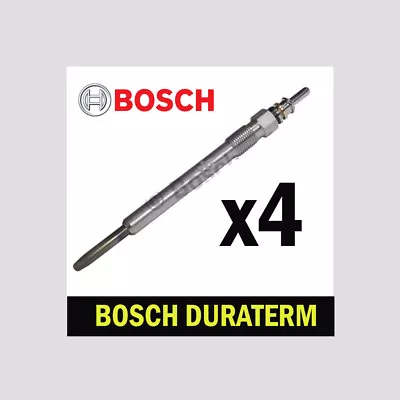 £33.86 • Buy 4x Bosch Glow Plugs For LAND ROVER FREELANDER I 2.0 CHOICE1/2 00->06 TD4 204D3